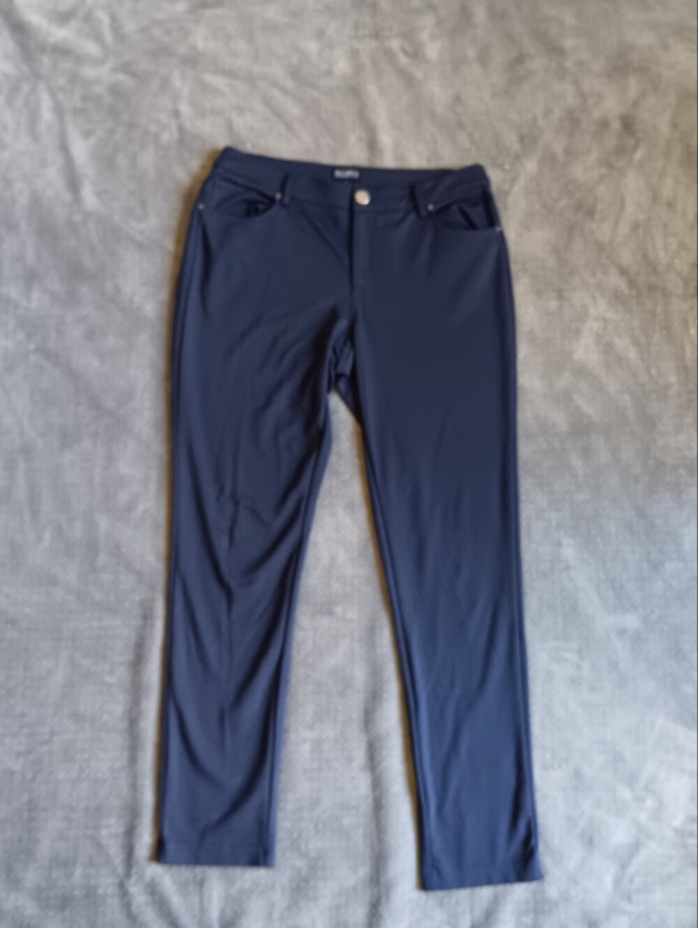 SOHO Navy Blue Womens Casual Pants Size 10, Comfortable, Office
